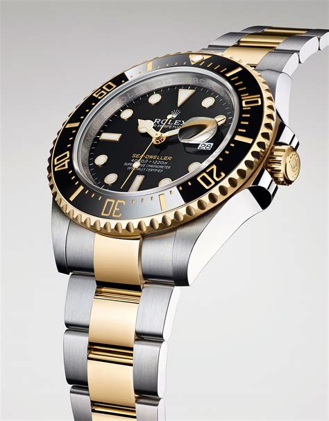 gold sea dweller rolex|Rolex Sea-Dweller price guide.